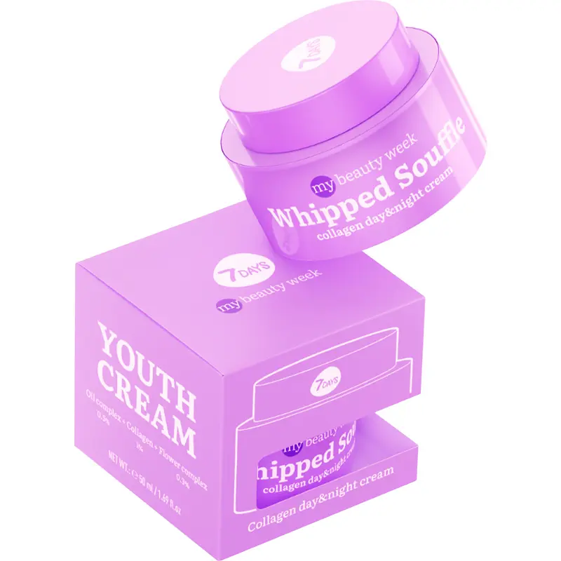 7 DAYS MY BEAUTY WEEK CREMA VISO GIORNO E NOTTE WHIPPED SOUFFLE AL COLLAGENE 50 ML