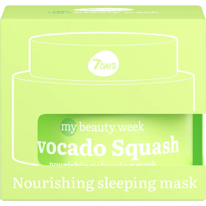 7 DAYS MY BEAUTY WEEK MASHCERA VISO NOTTE AVOCADO SQUASH 50 ML