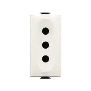 ABB 2CSK1101CH PRESA CORRENTE 2P+T 10A BIANCO