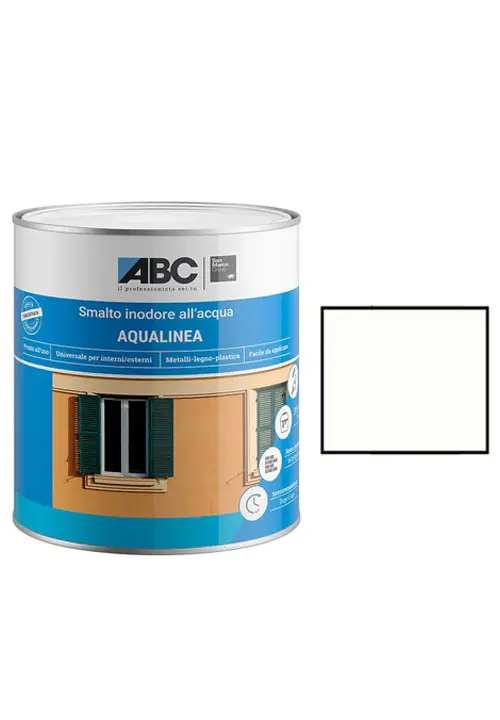 ABC Aqualinea Smalto Lucido 0019 Bianco 1 Lt