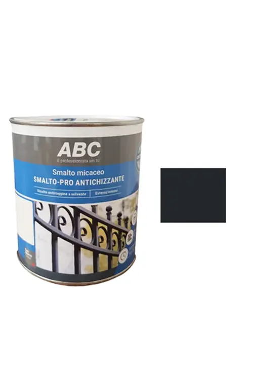 ABC Smalto-Pro Antichizzante Micaceo 8501 Antracite 0,75 Lt