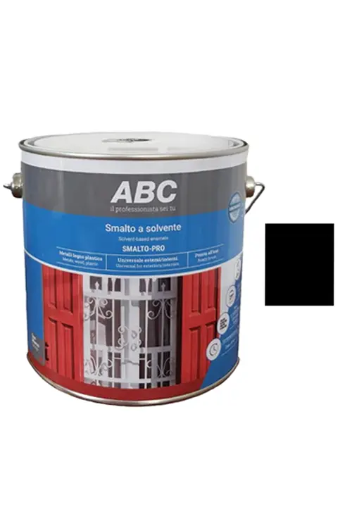 ABC Smalto-Pro Lucido 0036 Nero 2,50 Lt