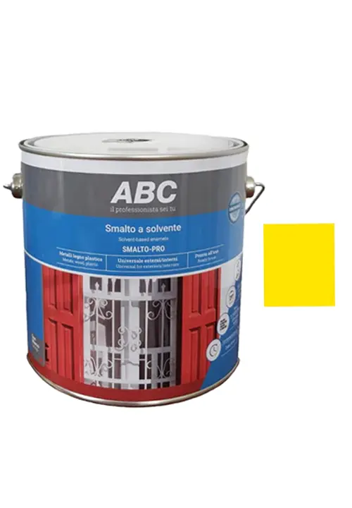 ABC Smalto-Pro Lucido 8001 Giallo 2,50 Lt