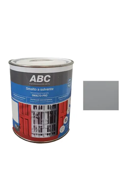 ABC Smalto-Pro Lucido 8003 Grigio Chiaro 0,75 Lt