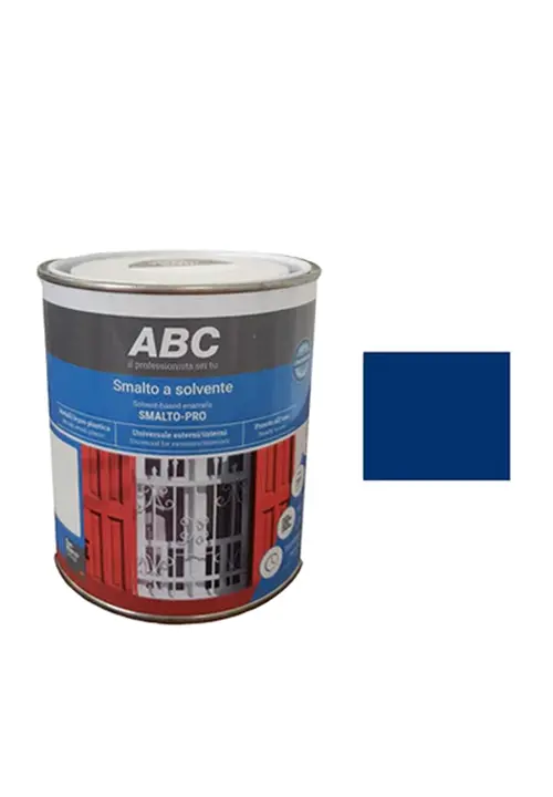 ABC Smalto-Pro Lucido 8010 Blu 0,75 Lt