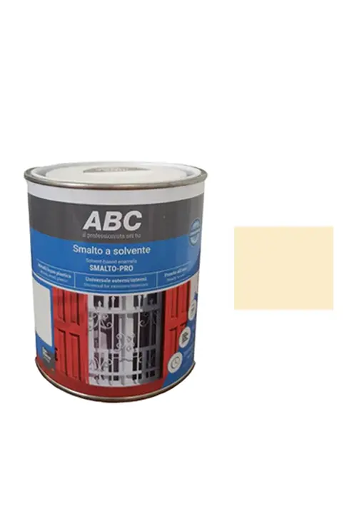 ABC Smalto-Pro Lucido 8012 Avorio Antico 0,75 Lt