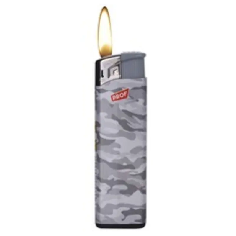 Accendino Elettronico Camouflage Fantasie Assortite - 50 Pz