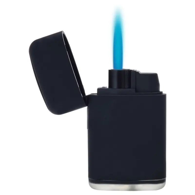 Accendino Fiamma Blu Black Jetflame Col. Nero - 20 Pz
