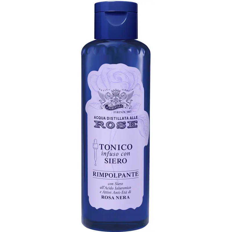 ACQUA ALLE ROSE DISTILLATA TONICO INFUSO CON SIERO RIMPOLPANTE ROSA NERA 150 ML