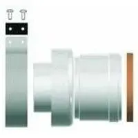 Adattatore Scaricofumi Ariston Sistemi Sdoppiati 80/80mm - Professionale
