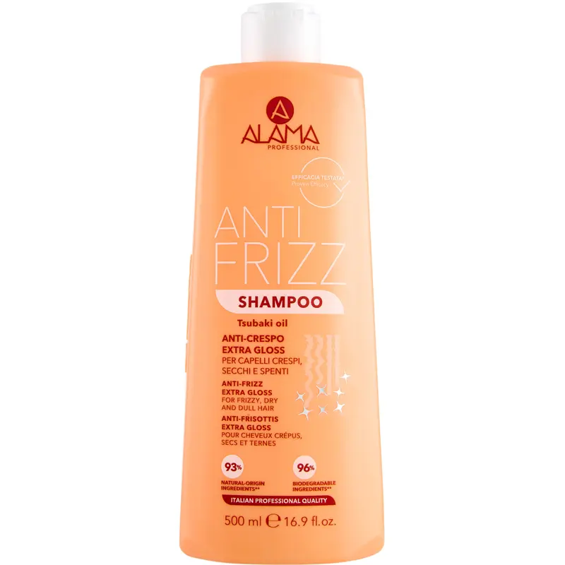 ALAMA ANTI FRIZZ SHAMPOO ANTI CRESPO EXTRA GLOSS 500 ML