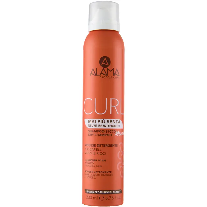 ALAMA CURL SHAMPOO SECCO MOUSSE CAPELLI RICCI e MOSSI 200 ML