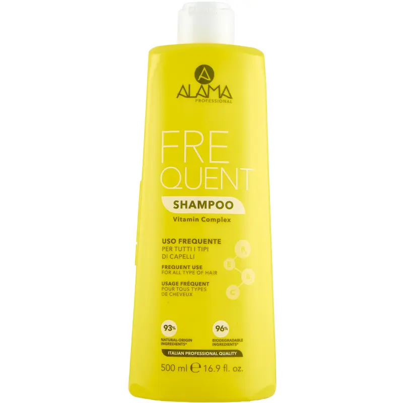 ALAMA FREQUENT SHAMPOO USO FREQUENTE PER TUTTI I TIPI DI CAPELLI 500 ML