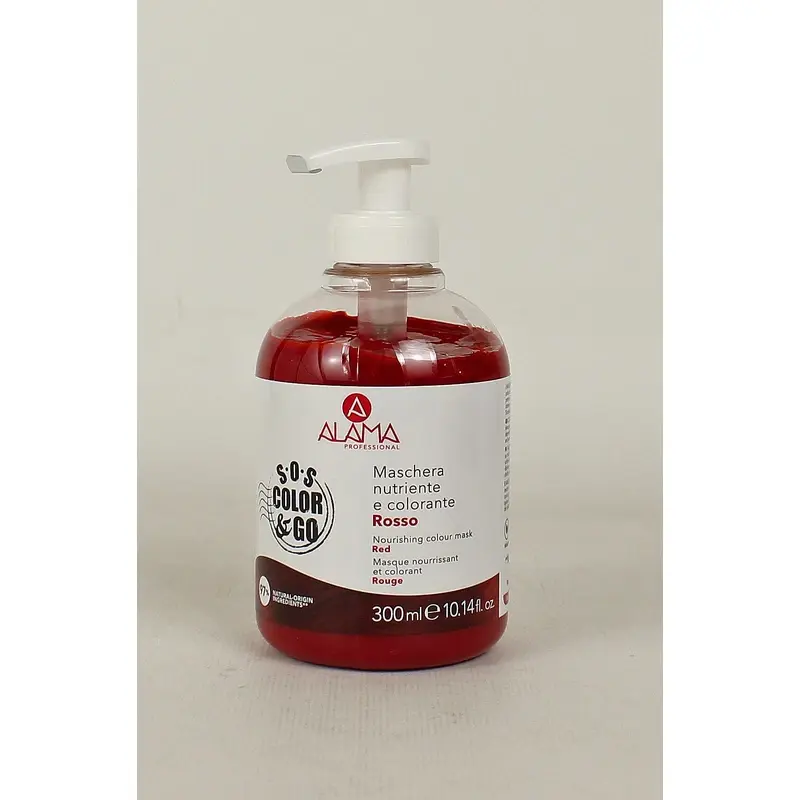 ALAMA SOS ROSSO COLOR&GO MASCHERA COLORANTE 300 ML