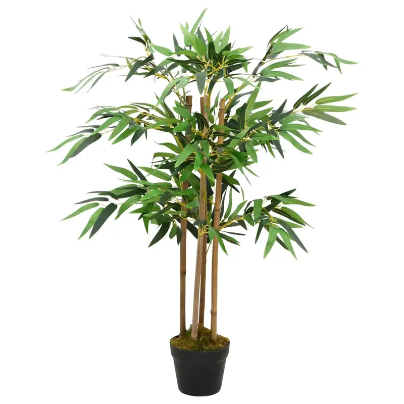 Albero di Bambù Artificiale in Vaso 90 cm