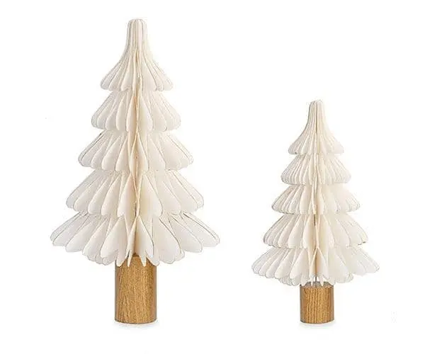Albero di natale carta con tronco grande | rohome