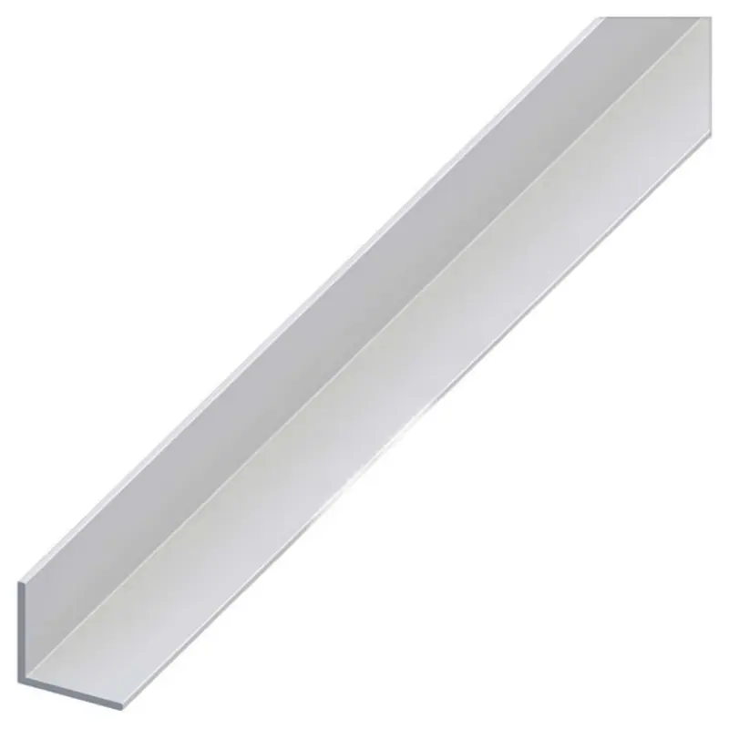 Alfer Profilo Angolare Alluminio Argento Satinato Mm. 40X40X1,5 Mt. 1 - 5 Pz