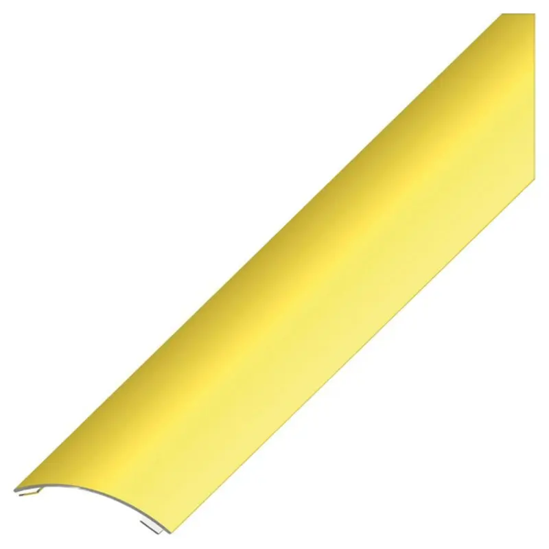 Alfer Profilo Coprigiunto Autoadesivo Ottone Massiccio Mm. 30X3 Mt. 2 - 5 Pz