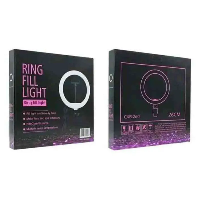 Anello Da Illuminazione Ring Fill Light 10" 26Cm Led (Cxb-260)