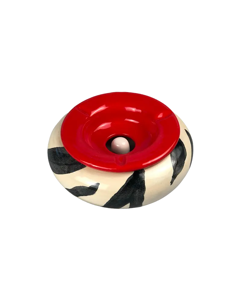 Animalier Zebra Windproof Ashtray