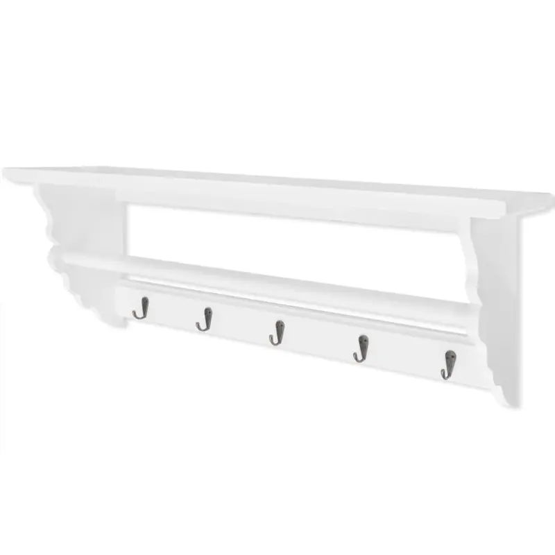 Appendiabiti Bianco Stile Barocco