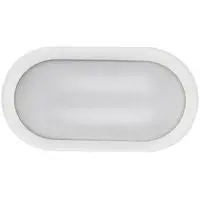 ARTELETA GKO8D LAMPADA DA PARETE SOFFITTO LED IN TECNOPOLIMERO OVALE 8W 230VAC