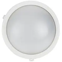 ARTELETA GKT12D LAMPADA DA PARETE SOFFITTO LED IN TECNOPOLIMERO ROTONDA 12W 230VAC