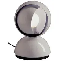 ARTEMIDE ECLISSE - Lampada da Tavolo Design Vico Magistretti Bianco 18W E14