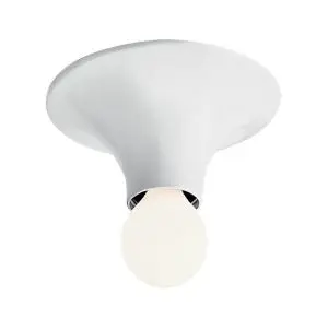 ARTEMIDE TETI - Lampada Parete/Soffitto Metacrilato Bianco 28W E27