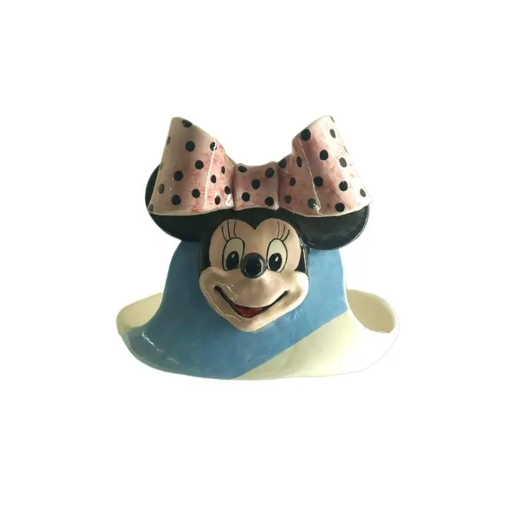 Arthesiana Centro Tavola Porta Bon Bon Minnie Ceramica H 25 cm