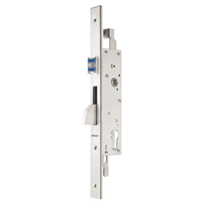 Assa Abloy Serratura Ferro Infilare Montanti 3 Punti Chiusura Art. D81 E.25 Mm.