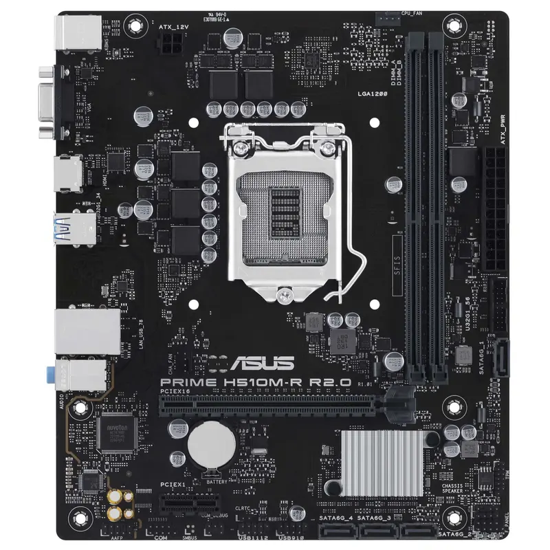 ASUS Prime H510M-R R2.0 Intel H470 LGA 1200 (Socket H5) micro ATX