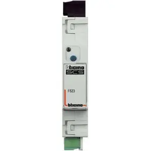 Attuatore BTicino F523 Controllo Carichi 1 Relè 16A Zero Crossing DIN