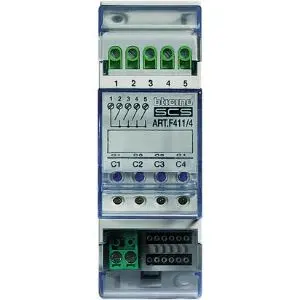 Attuatore Smart BTicino F411/4 DIN | 4 Relè Domotica Automazione Professionale