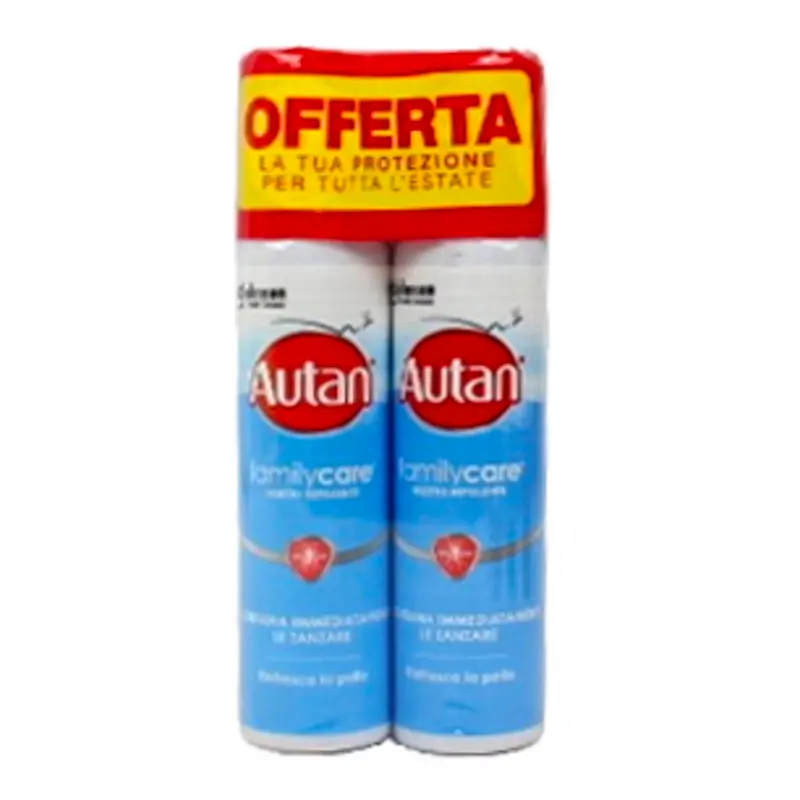 AUTAN FAMILY CARE INSETTO REPELLENTE SPRAY 2 PZ 100 ML