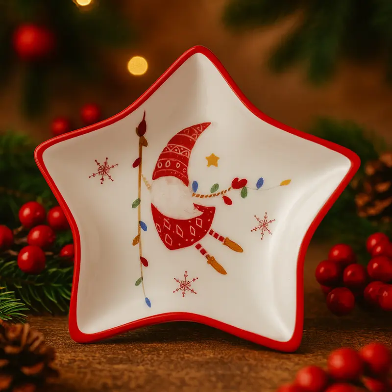Babbomatto Centro Stella Ceramica 20 cm