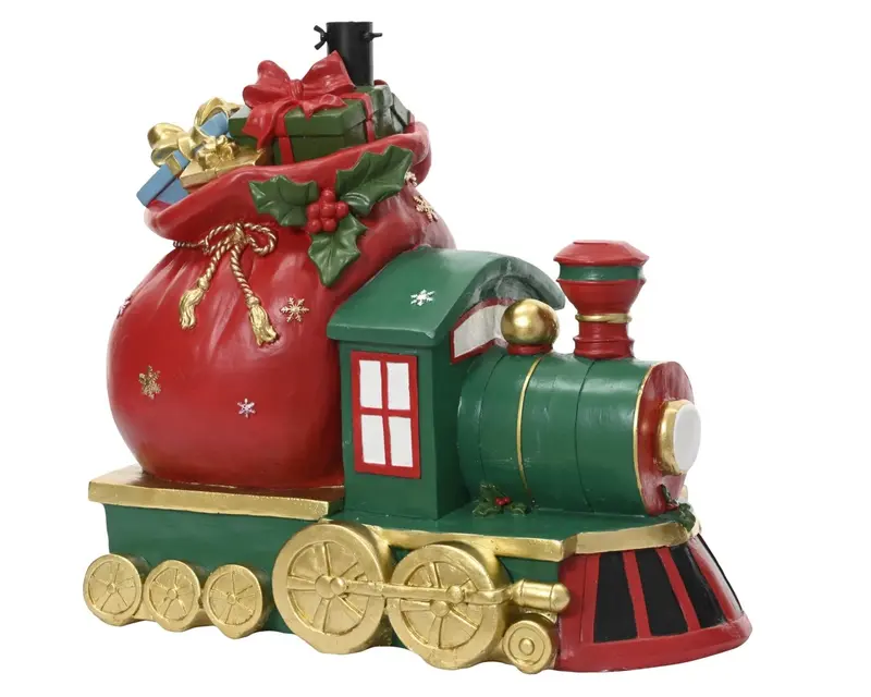 Base per per albero di natale treno con sacco | rohome