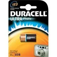 Batteria Duracell CR123A al Litio 3V - Ultra Photo Fotografia Professionale