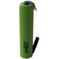 Batteria Ricaricabile NiMH Stilo AA Melchioni 1,2V 2600mAh - Terminali a Saldare