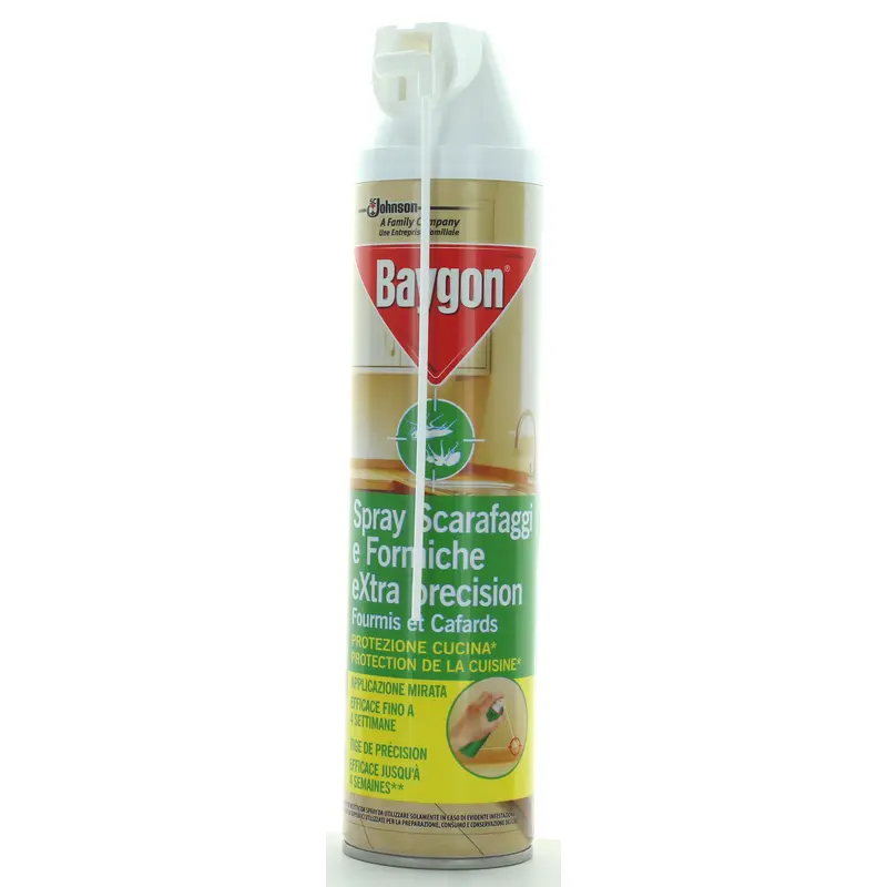 BAYGON CUCINA EXTRA PRECISION BECCUCCIO DIREZIONALE SCARAFAGGI E FORMICHE 400 ML