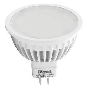 BEGHELLI 56034 LAMPADA LED 4W 12V ATTACCO GU5.3