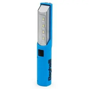 BEGHELLI 8943 - Torcia LED Ricaricabile Autonomia 4H Batteria Litio USB