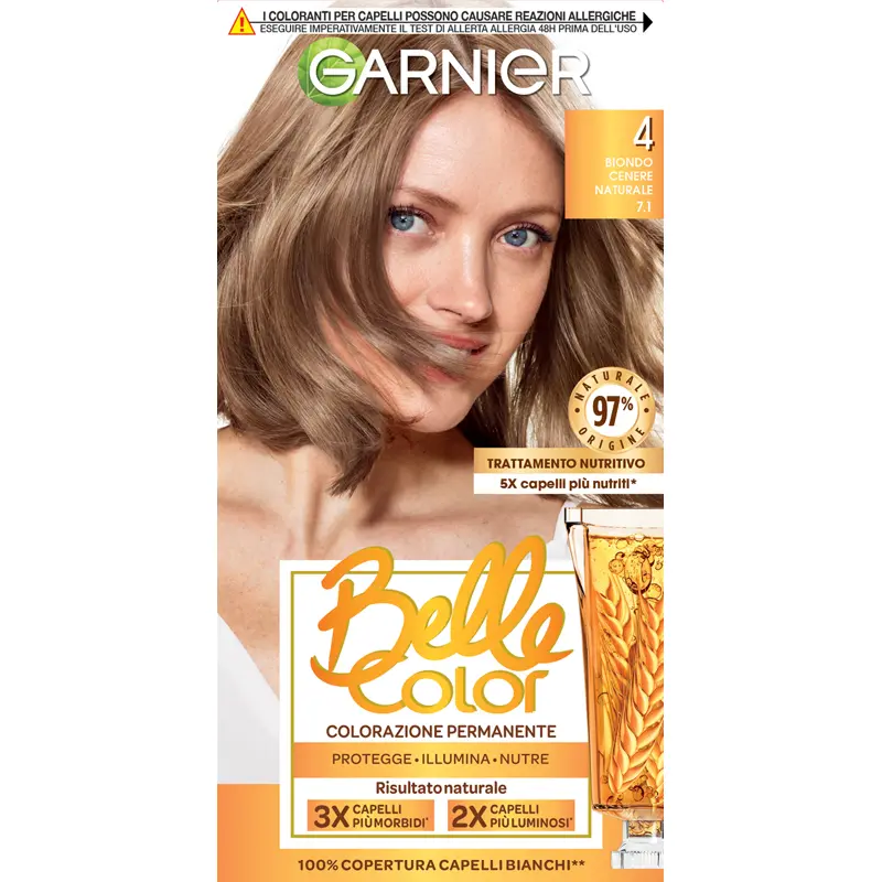 BELLE COLOR N.7.1.4 BIONDO CENERE NATURALE