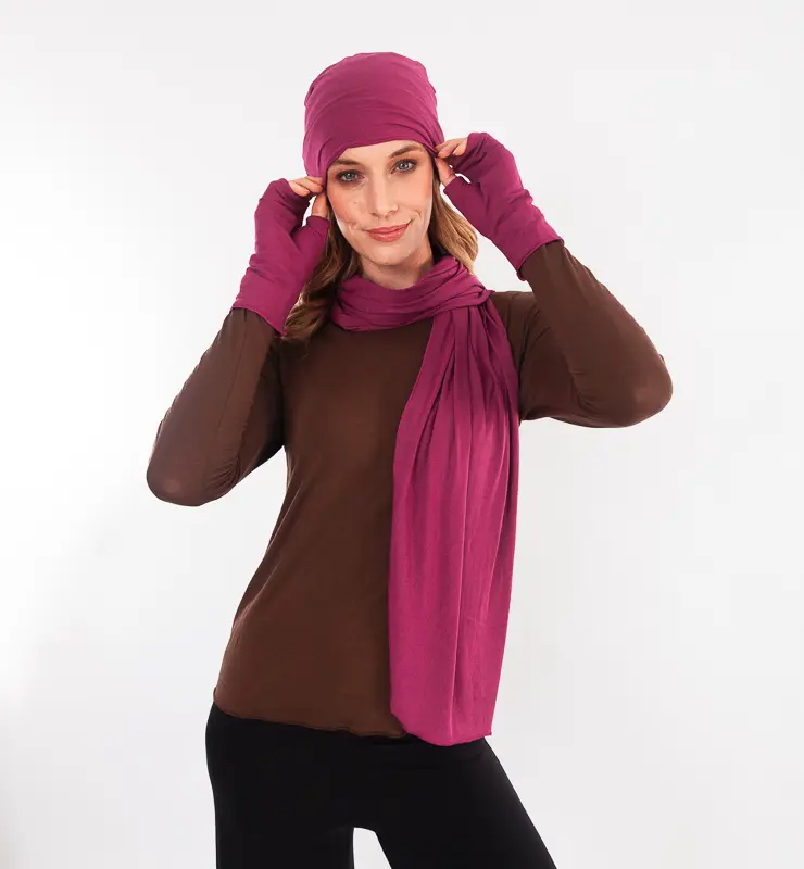 Berretto in TENCEL™ cashmere
