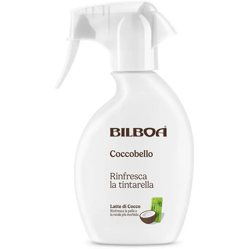 BILBOA COCCOBELLO AQUABRONZE LATTE DI COCCO RINFRESCA LA TINTARELLA TRIGGER 250 ML
