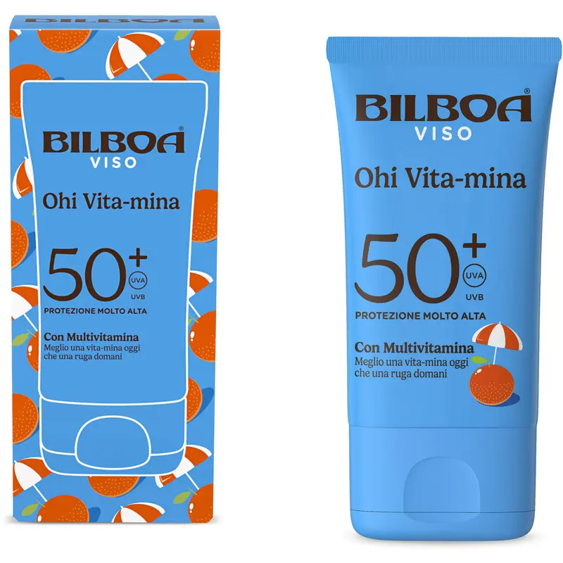 BILBOA OHI VITA-MINA VISO SPF50+ PROTEZIONE MOLTO ALTA 40 ML