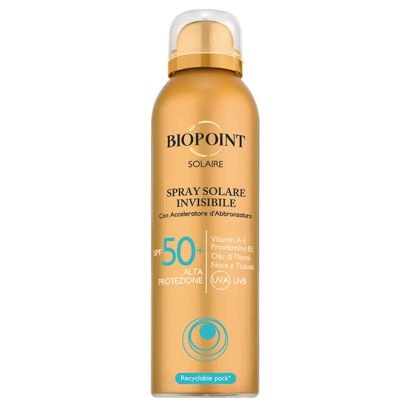 BIOPOINT SOLAIRE SPRAY CORPO INVISIBLE SPF50+ 150 ML