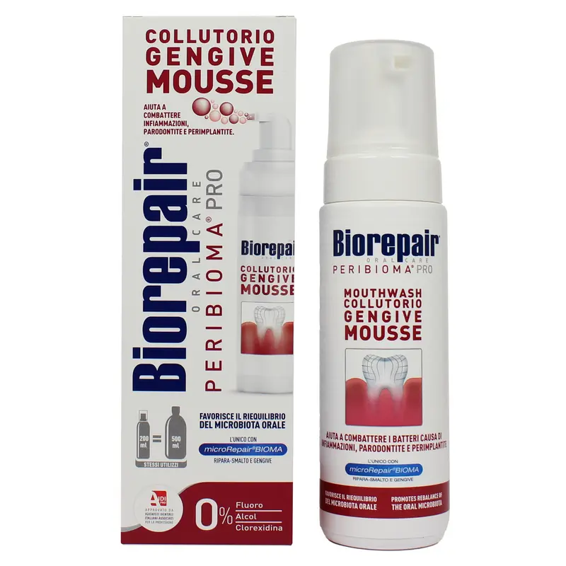 BIOREPAIR PERIBIOMA COLLUTORIO GENGIVE MOUSSE 200 ML