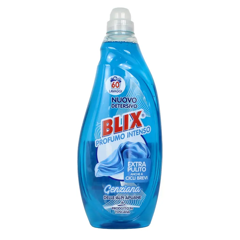 BLIX PROFUMO INTENSO DETERSIVO LIQUIDO LAVATRICE GENZIANA DELLE ALPI APUANE 60 LAVAGGI