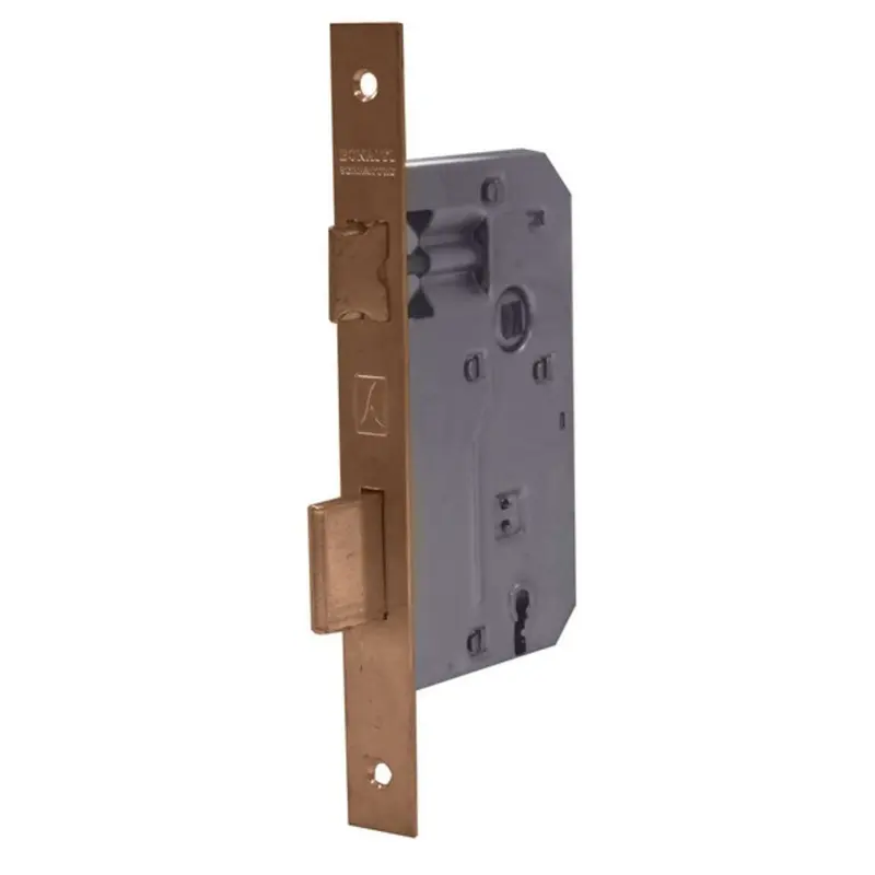 Bonaiti Serratura Legno Patent Inf. B/Quadro Art.42- F/Bronzato E.60